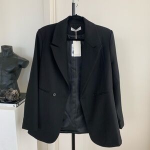 Commense Black Womens Blazer Suit Jacket